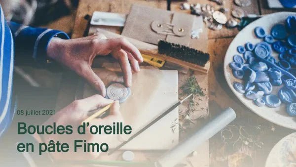 Boucles d'oreille en pâte Fimo Bild