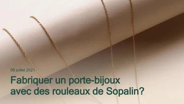 Fabriquer un porte-bijoux avec des rouleaux de Sopalin Bild