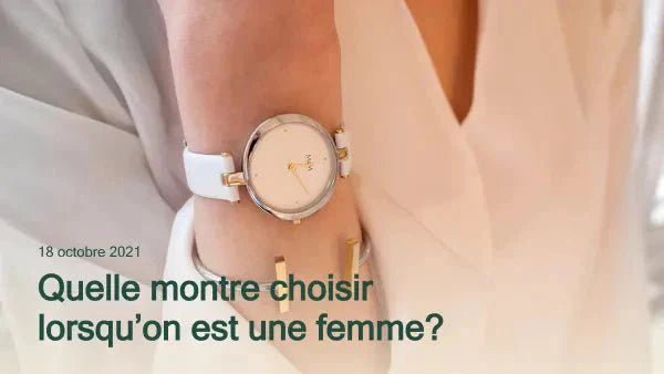 Quelle montre choisir lorsqu'on est une femme Bild