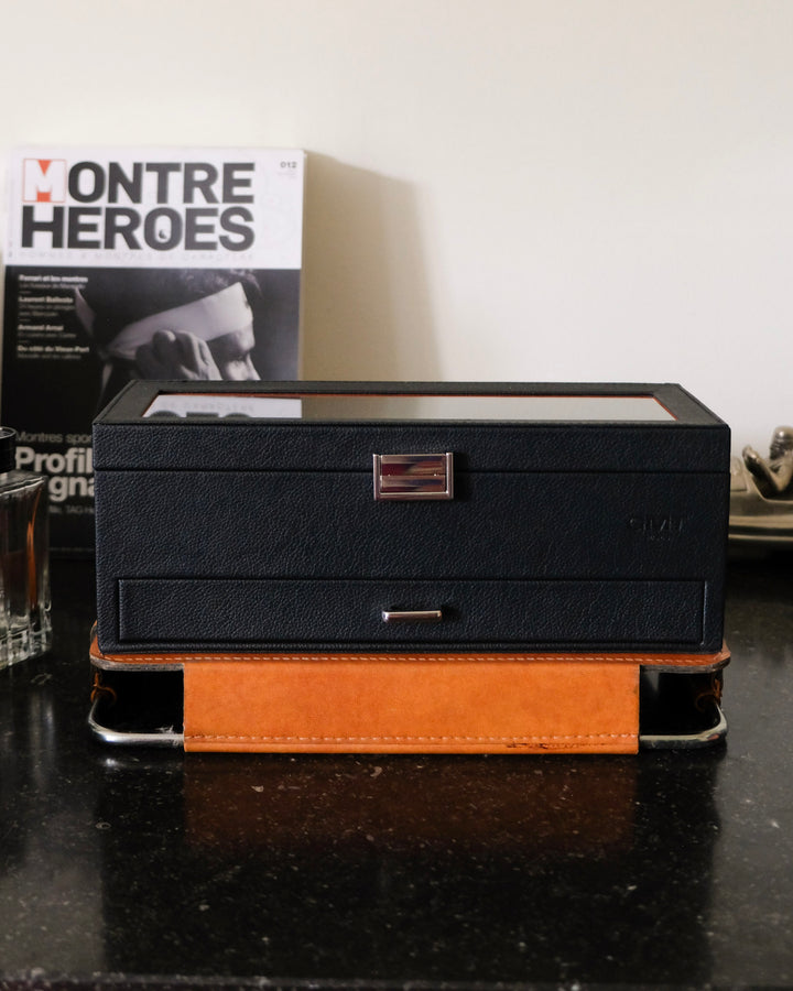 Jean Uhrenbox 5 Fächer + Schublade