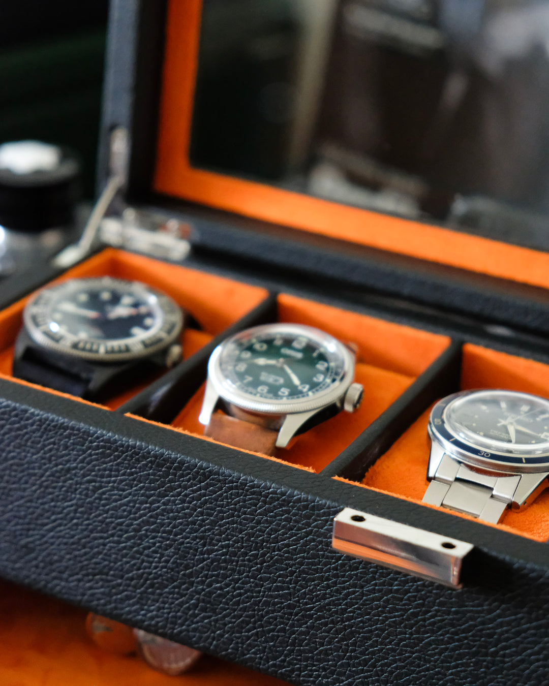 Jean Uhrenbox 5 Fächer + Schublade