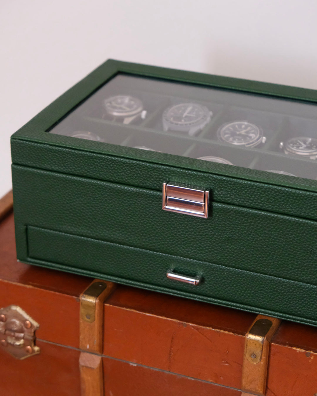 Jean Uhrenbox 10 Fächer + Schublade