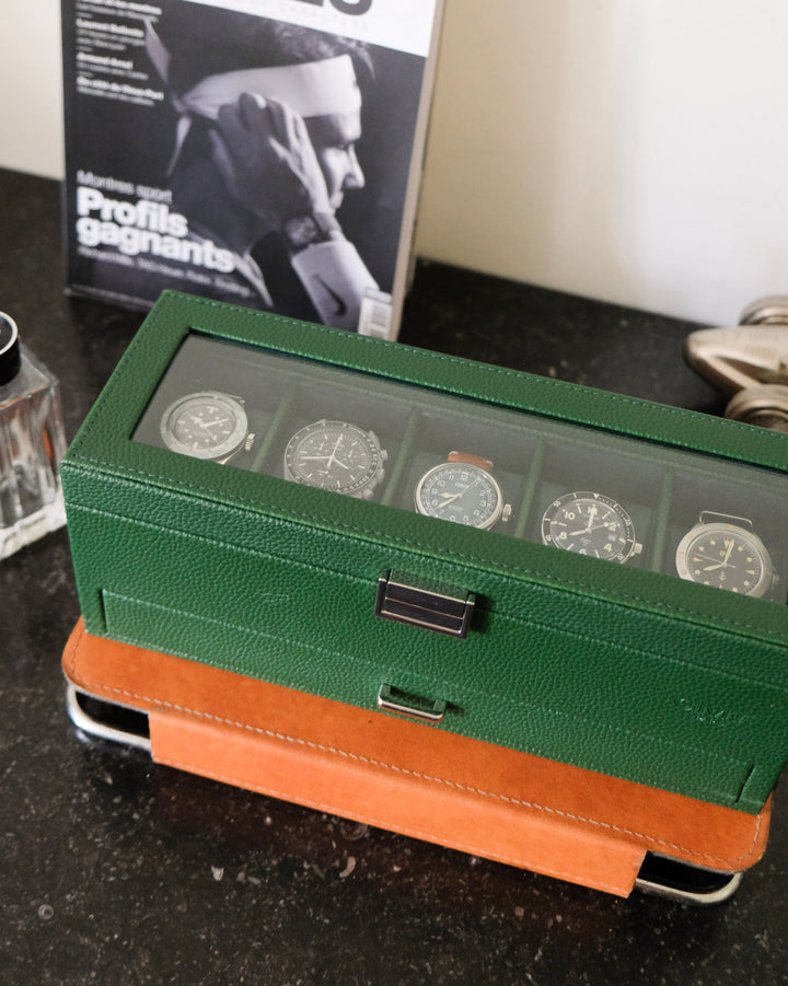 Jean Uhrenbox 5 Fächer + Schublade