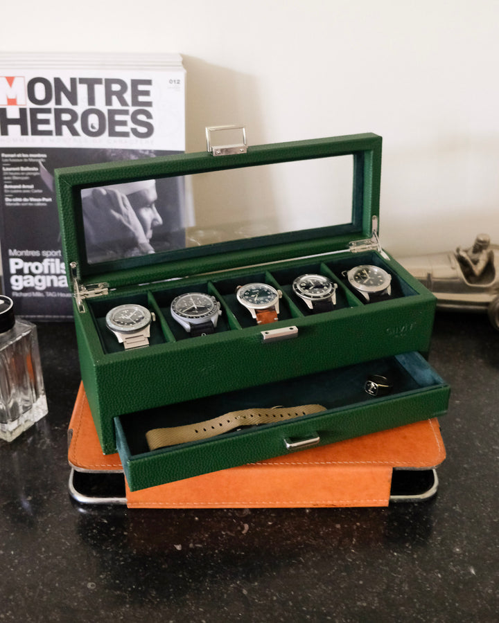 Jean Uhrenbox 5 Fächer + Schublade