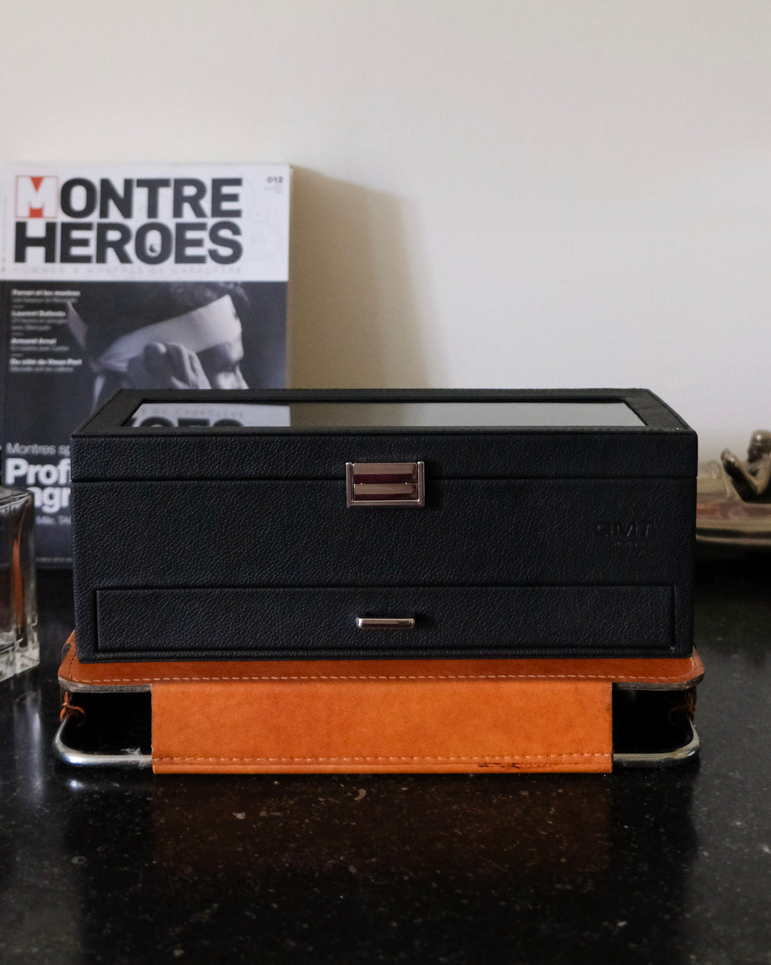 Jean Uhrenbox 5 Fächer + Schublade