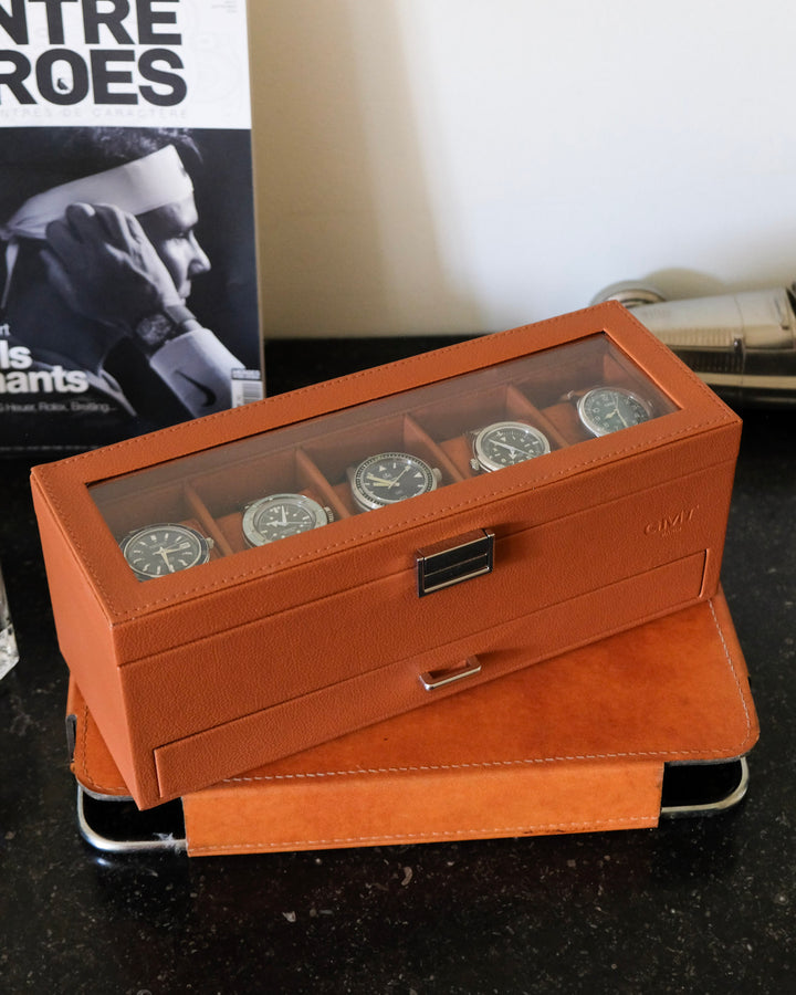 Jean Uhrenbox 5 Fächer + Schublade