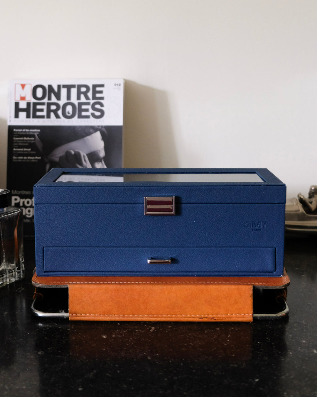Jean Uhrenbox 5 Fächer + Schublade