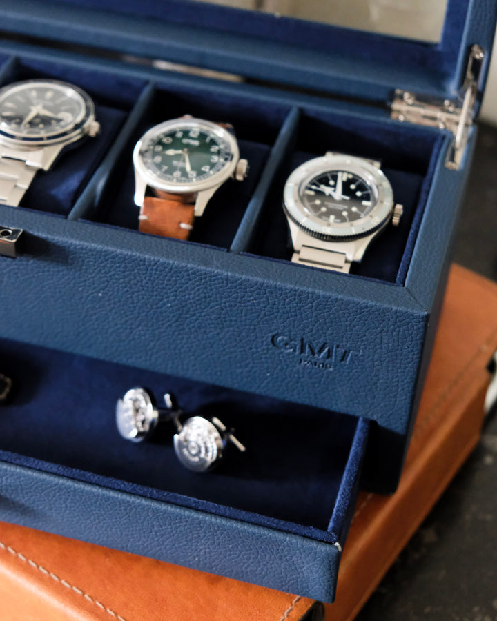 Jean Uhrenbox 5 Fächer + Schublade
