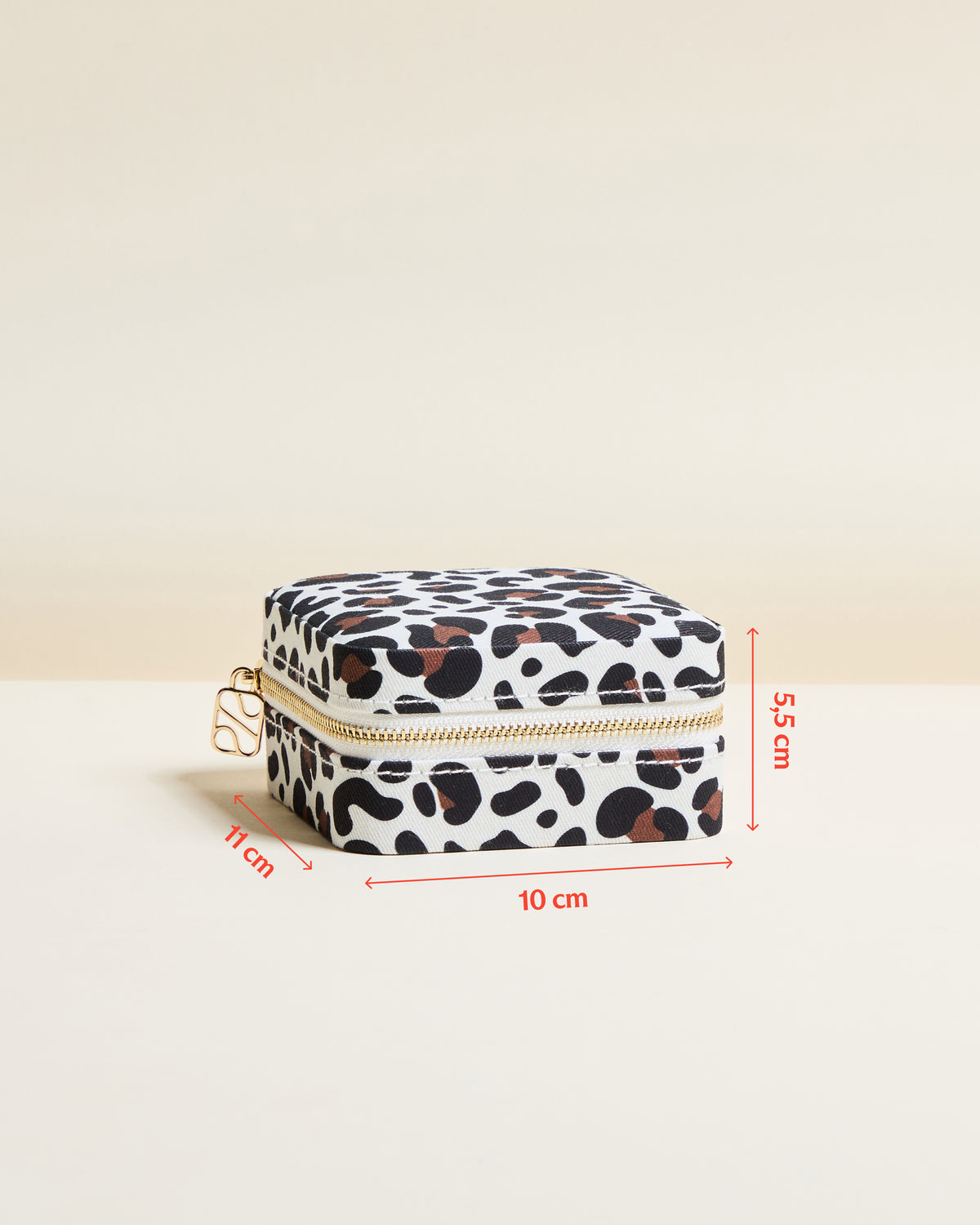 Reise-Schmuckschatulle Corinne Leopard