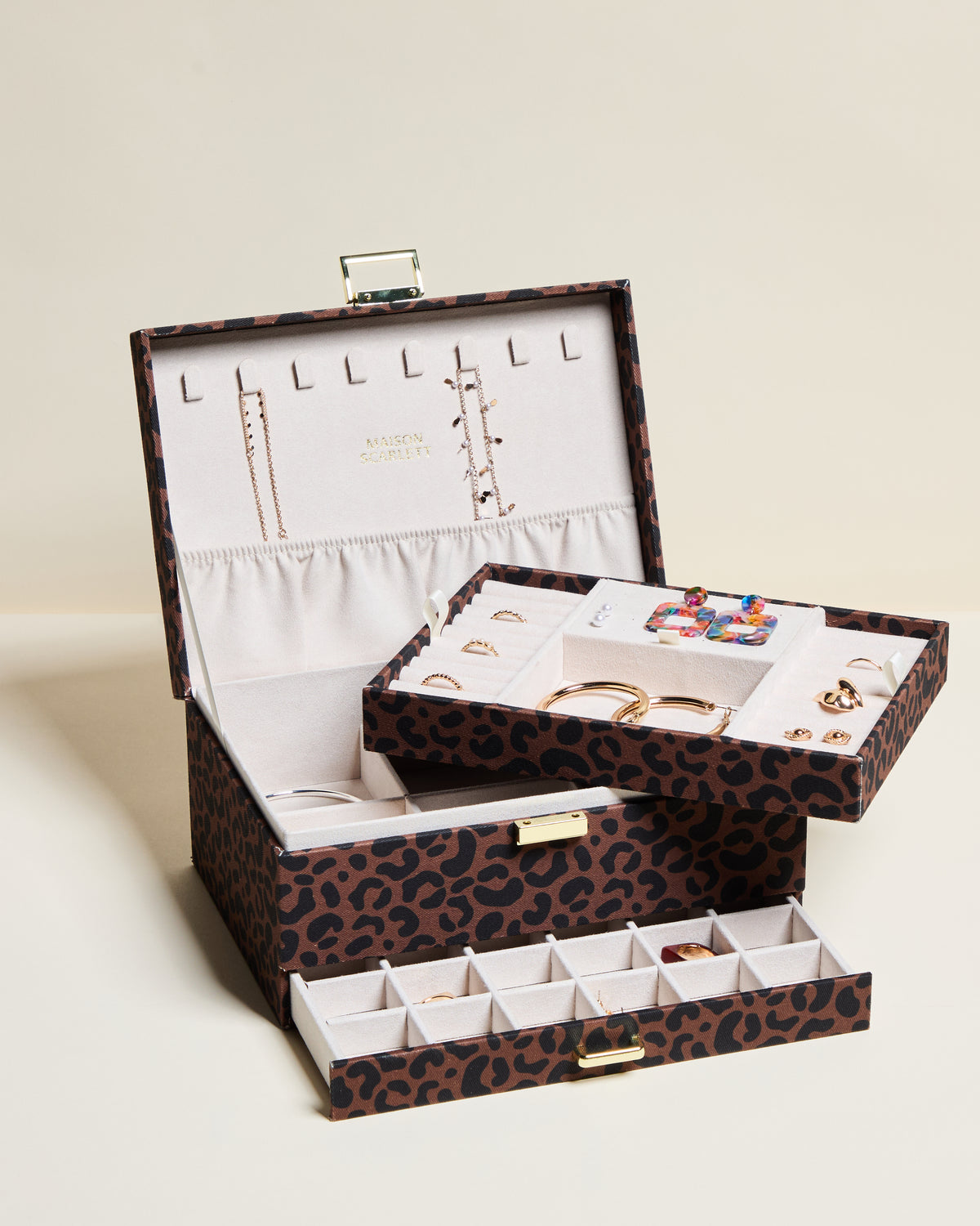 Schmuckschatulle Denise Leopard
