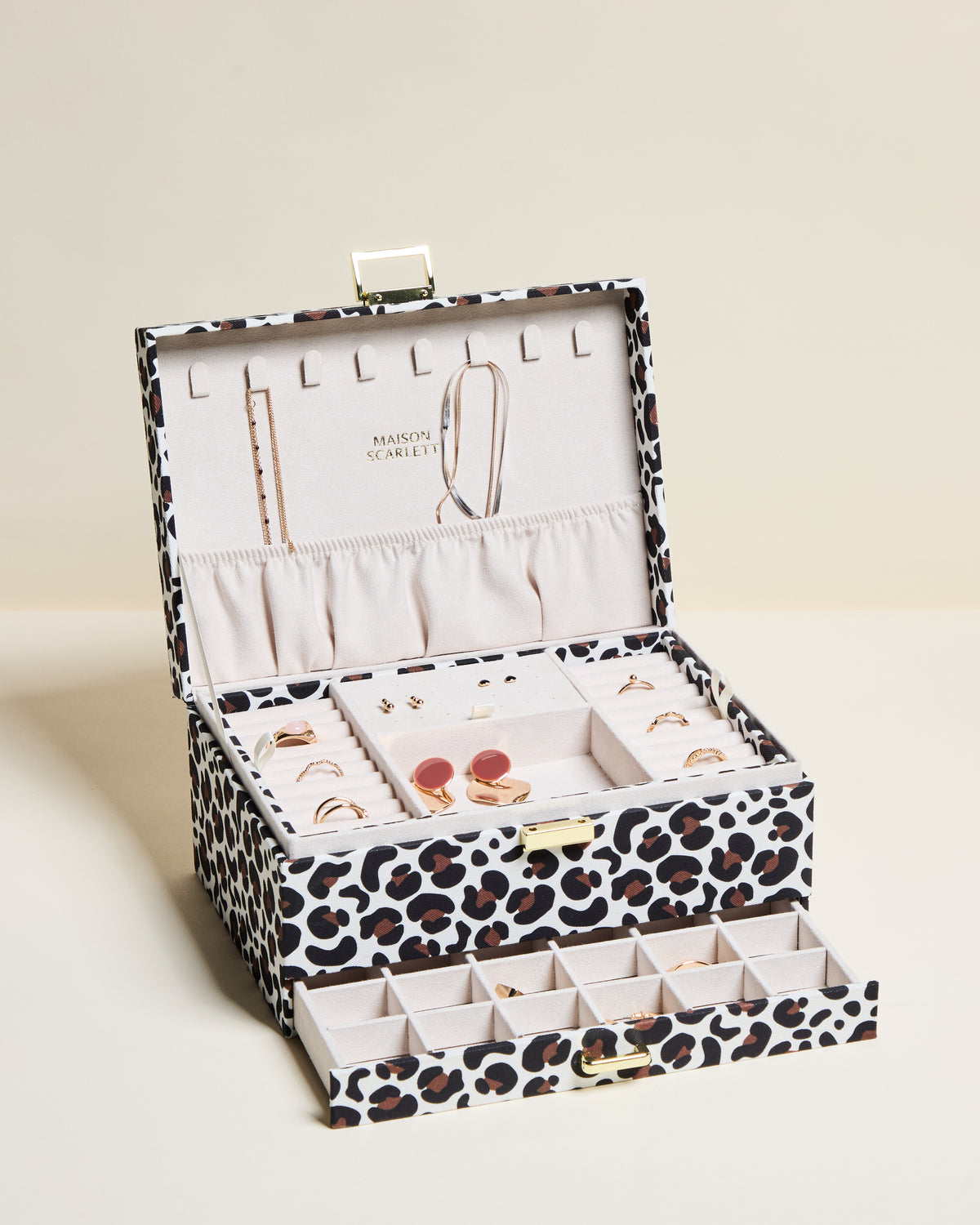 Schmuckschatulle Denise Leopard