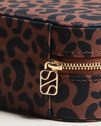 Brillenbox Joséphine mit Leopardenmuster