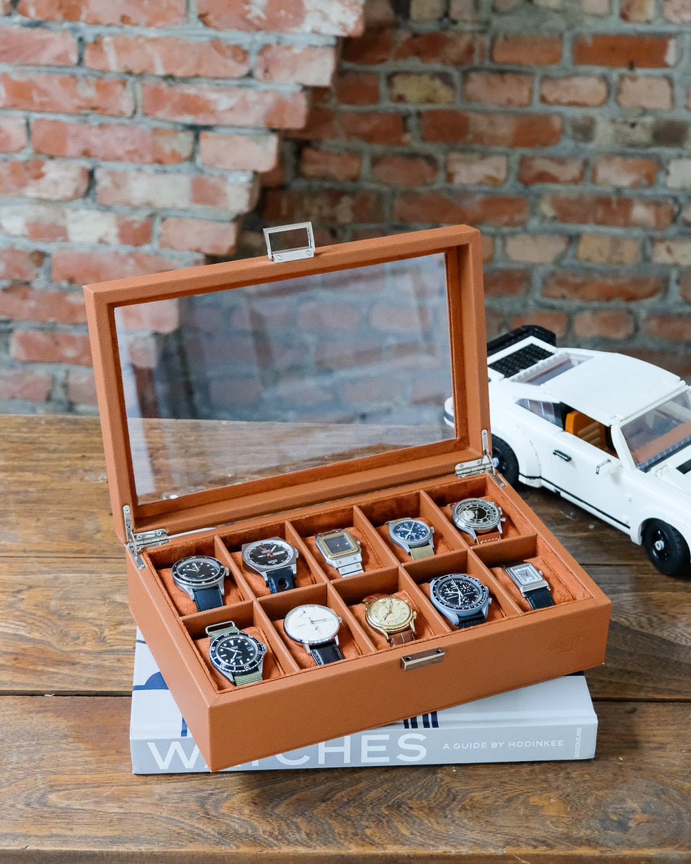 Jean Uhrenbox mit 10 Fächern