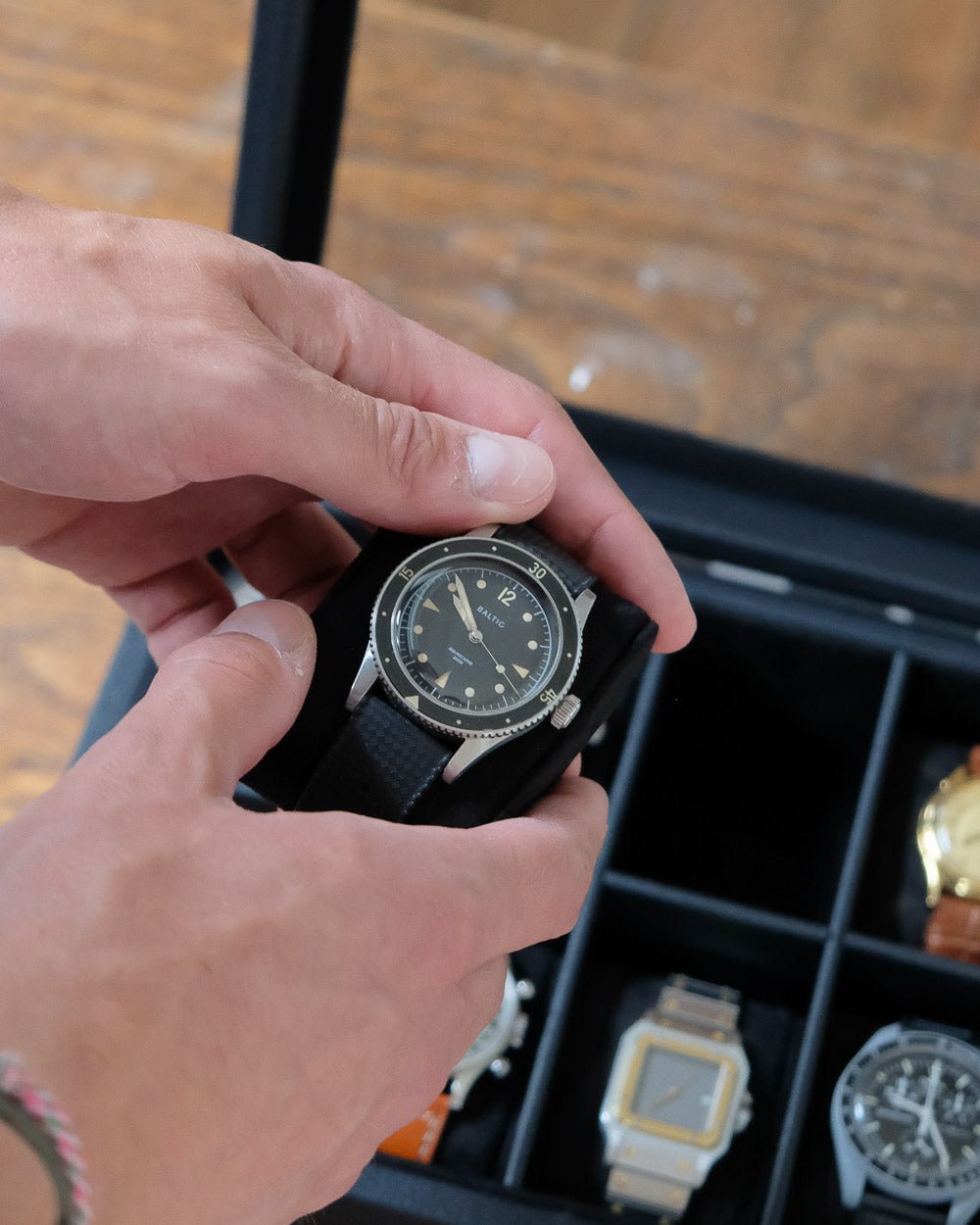 Jean Uhrenbox mit 10 Fächern