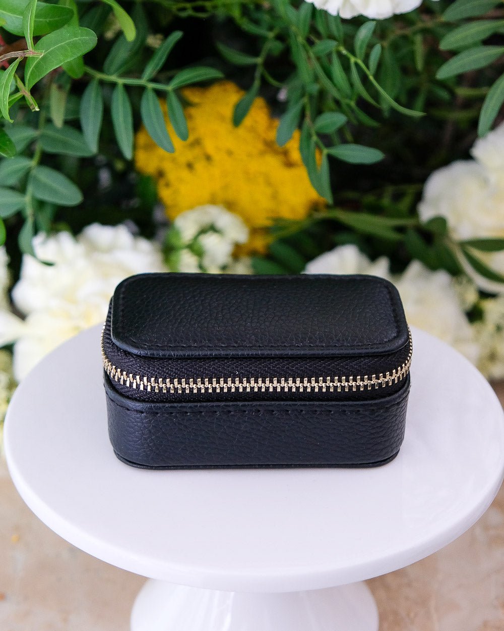 Marie Mini-Reise-Schmuckschatulle aus PU-Leder