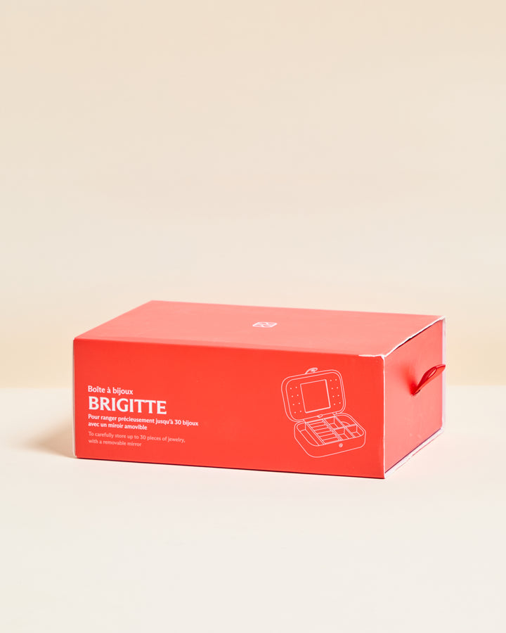 Brigitte Reiseschmuckkästchen aus Schaffell