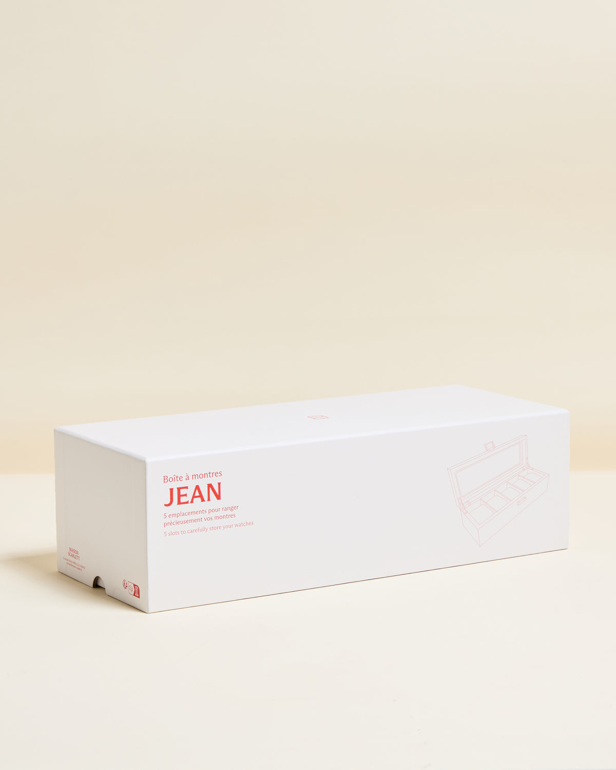 Uhrenbox Jean 5 Fächer