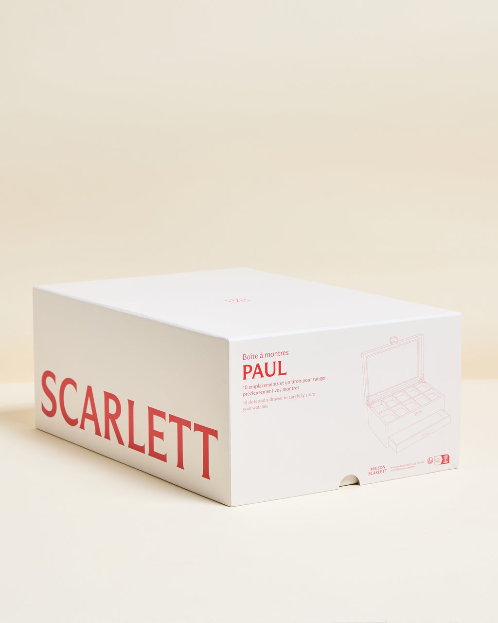 Uhrenbox Paul 10 Fächer
