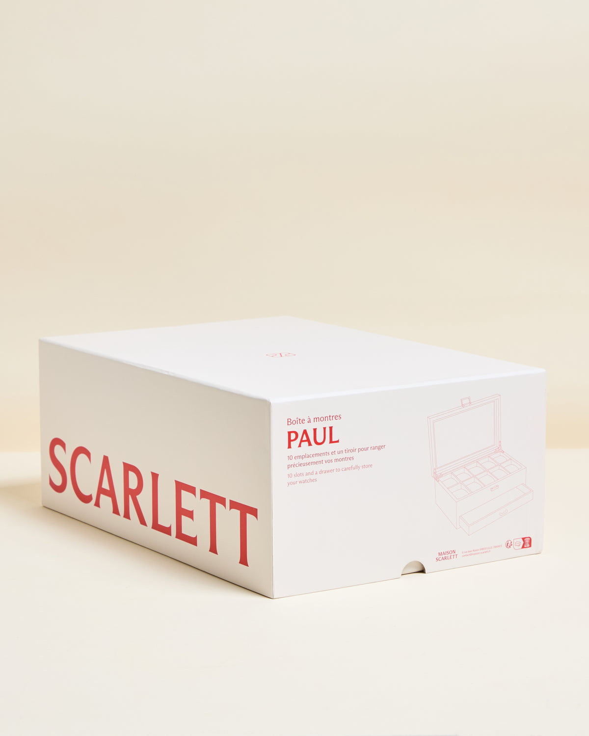 Uhrenbox Paul 10 Fächer