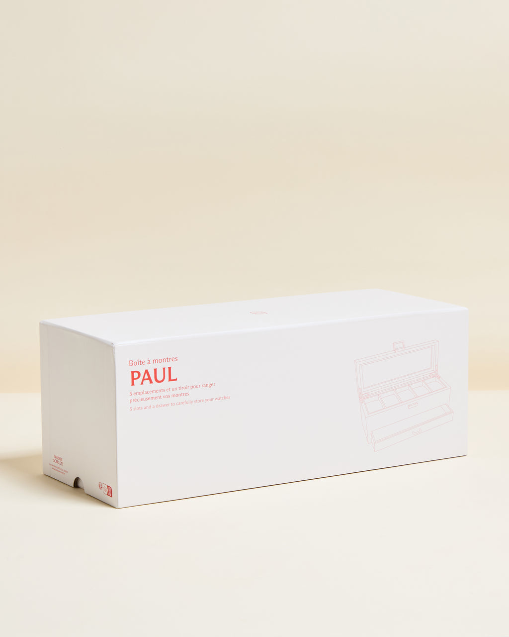 Uhrenbox Paul 5 Fächer