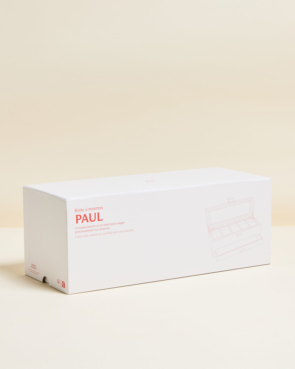 Uhrenbox Paul 5 Fächer