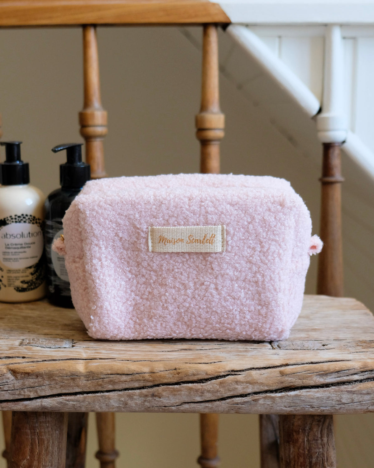 Kulturtasche Charlotte aus Teddyfell – Outlet