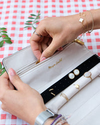 Schmucktasche Catherine aus Samt - Outlet