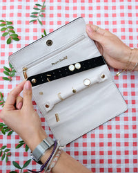Schmucktasche Catherine aus Samt - Outlet