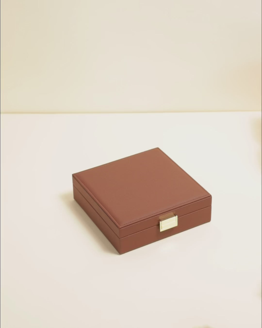 Schmuckbox Anne aus Leoparden-Samt