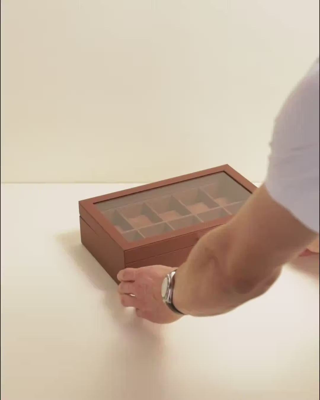 Uhrenkasten Jean 10 Fächer