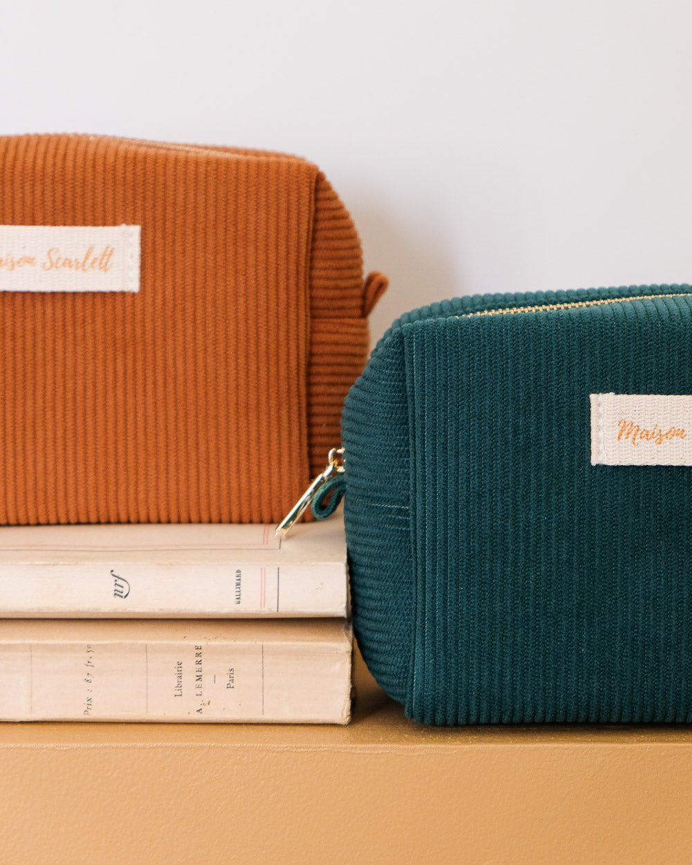 Kulturtasche Charlotte aus Cord - Outlet