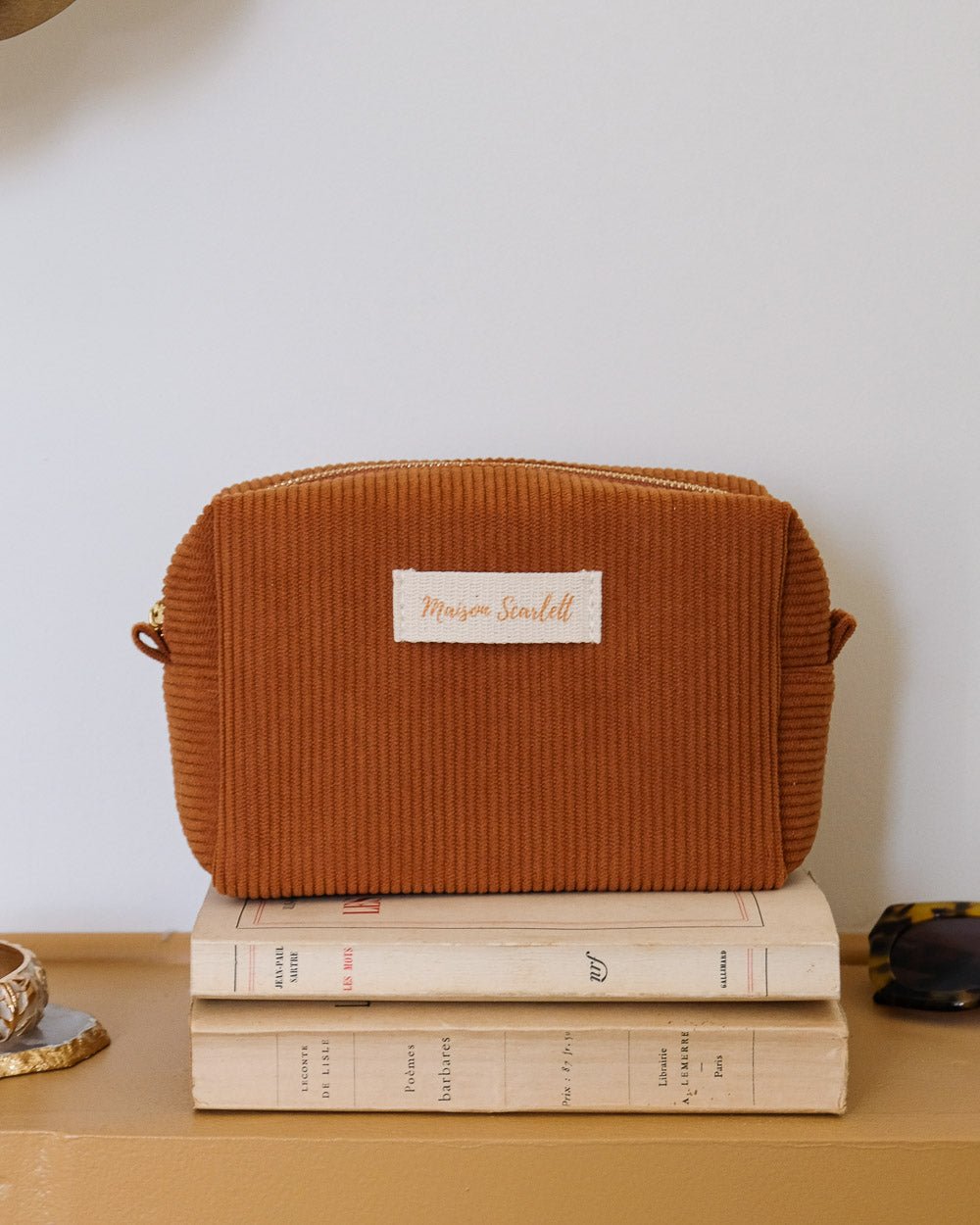 Kulturtasche Charlotte aus Cord - Outlet