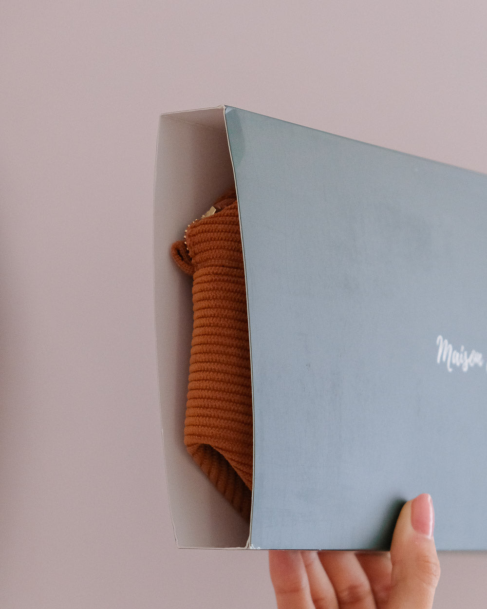 Kulturtasche Charlotte aus Cord - Outlet