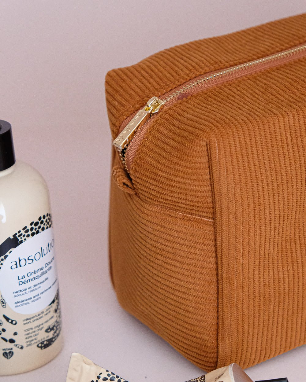 Kulturtasche Charlotte aus Cord - Outlet