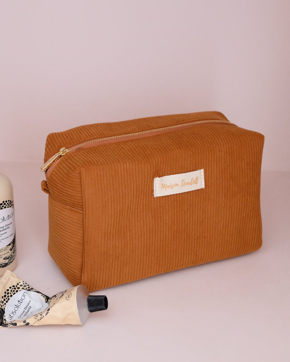 Kulturtasche Charlotte aus Cord - Outlet