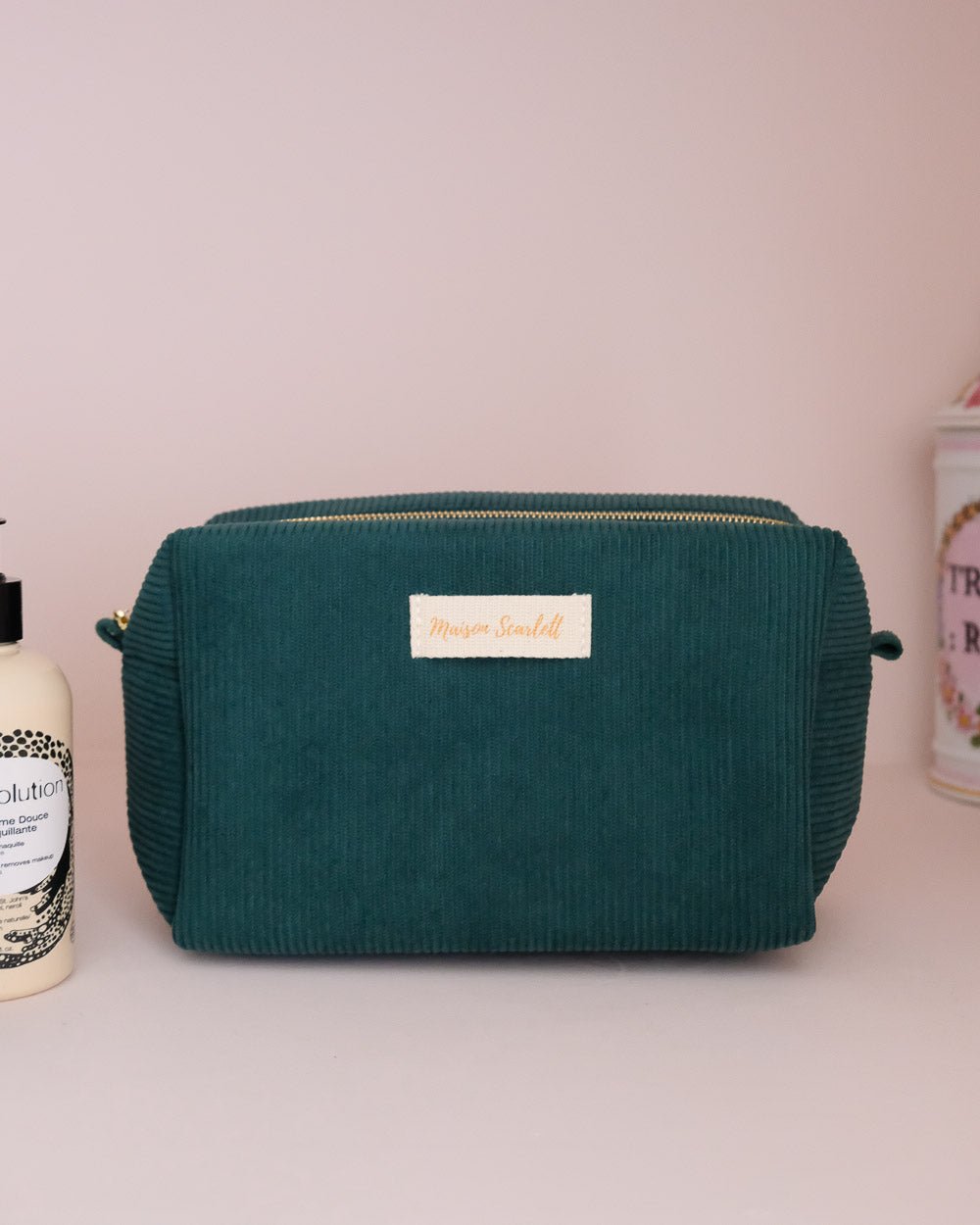 Kulturtasche Charlotte aus Cord - Outlet